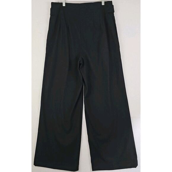 LOFT ~Woman Size 12~ Black "Curvy" Wide Leg Dress Party Evening Wear NWT. - Picture 3 of 14